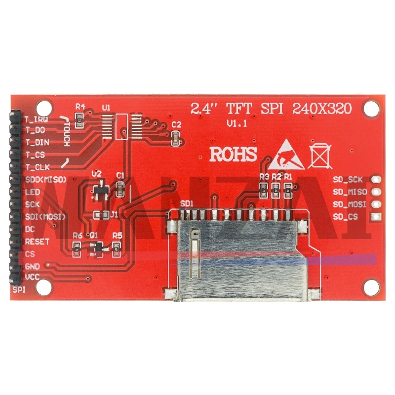 2.4-Inch SPI TFT LCD Module with 240x320 Pixels 3 2.4-Inch SPI TFT LCD Module with 240x320 Pixels - Image 3