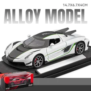 1:32 Scale Diecast Supercar Model in Multiple Colors 16 Sa0a705765a39459a85bce0338aed7b8al