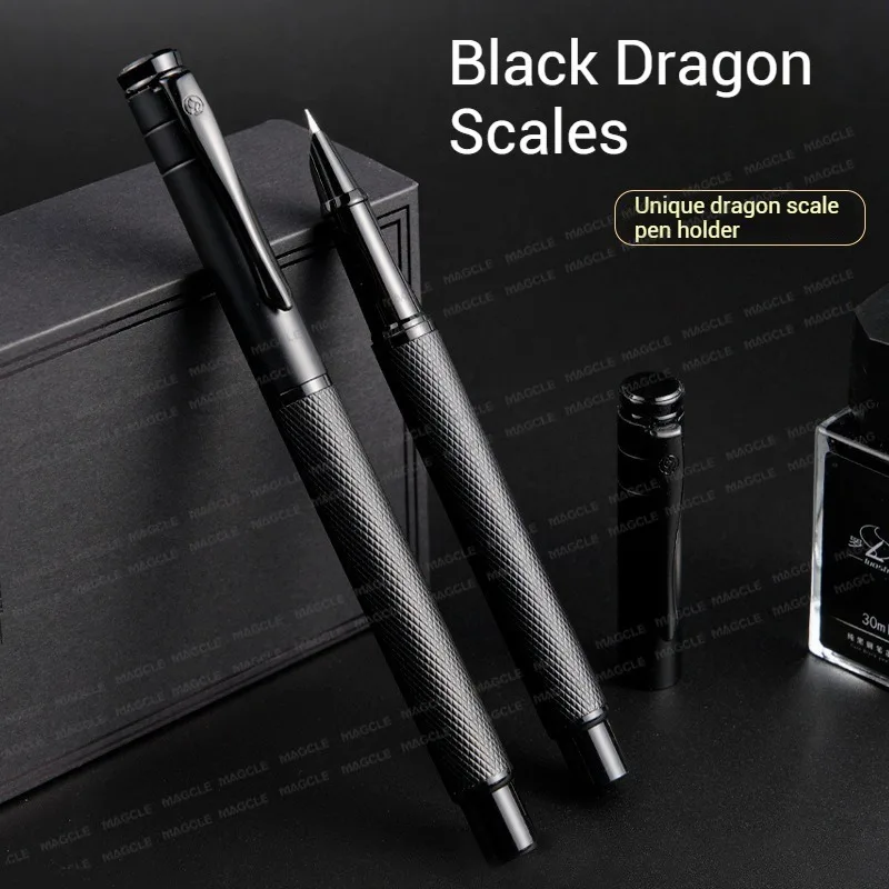 Premium Stainless Steel Fountain Pen for Professionals 2 Premium Stainless Steel Fountain Pen for Professionals - Image 2
