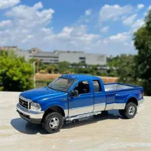 Blue Ford F350 1:32 Scale Collectible Model