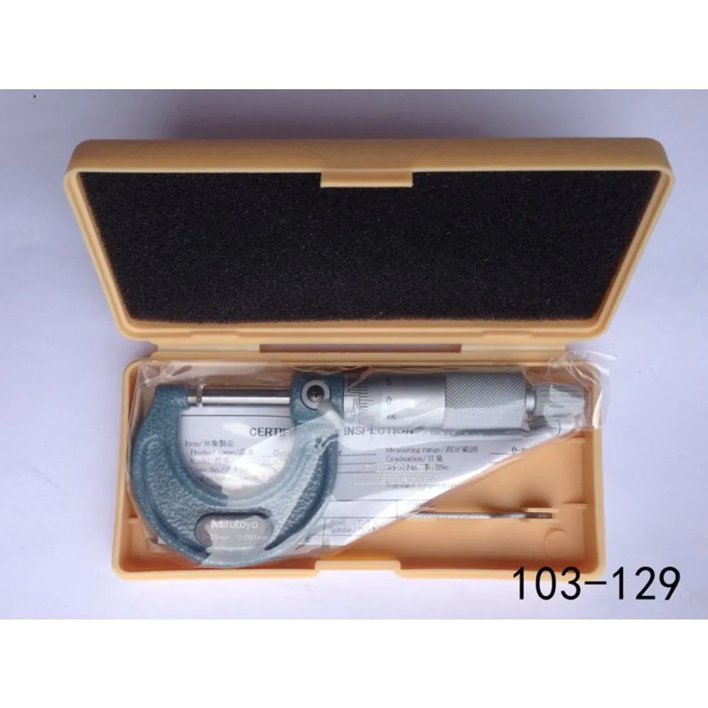 Mitutoyo 0-50mm Outside Micrometer, Stainless Steel 5 Mitutoyo 0-50mm Outside Micrometer, Stainless Steel - Image 5