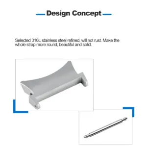 Stainless Steel Quick Fit Adapter for Galaxy Watch 14 Sa168d05dab1642b3a9819167736ce2b8N