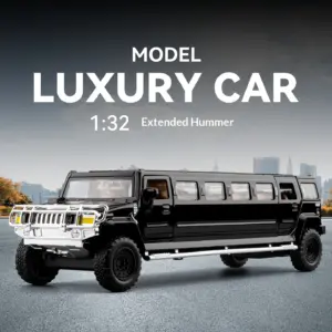 Black Hummer 1:32 Diecast Alloy Model