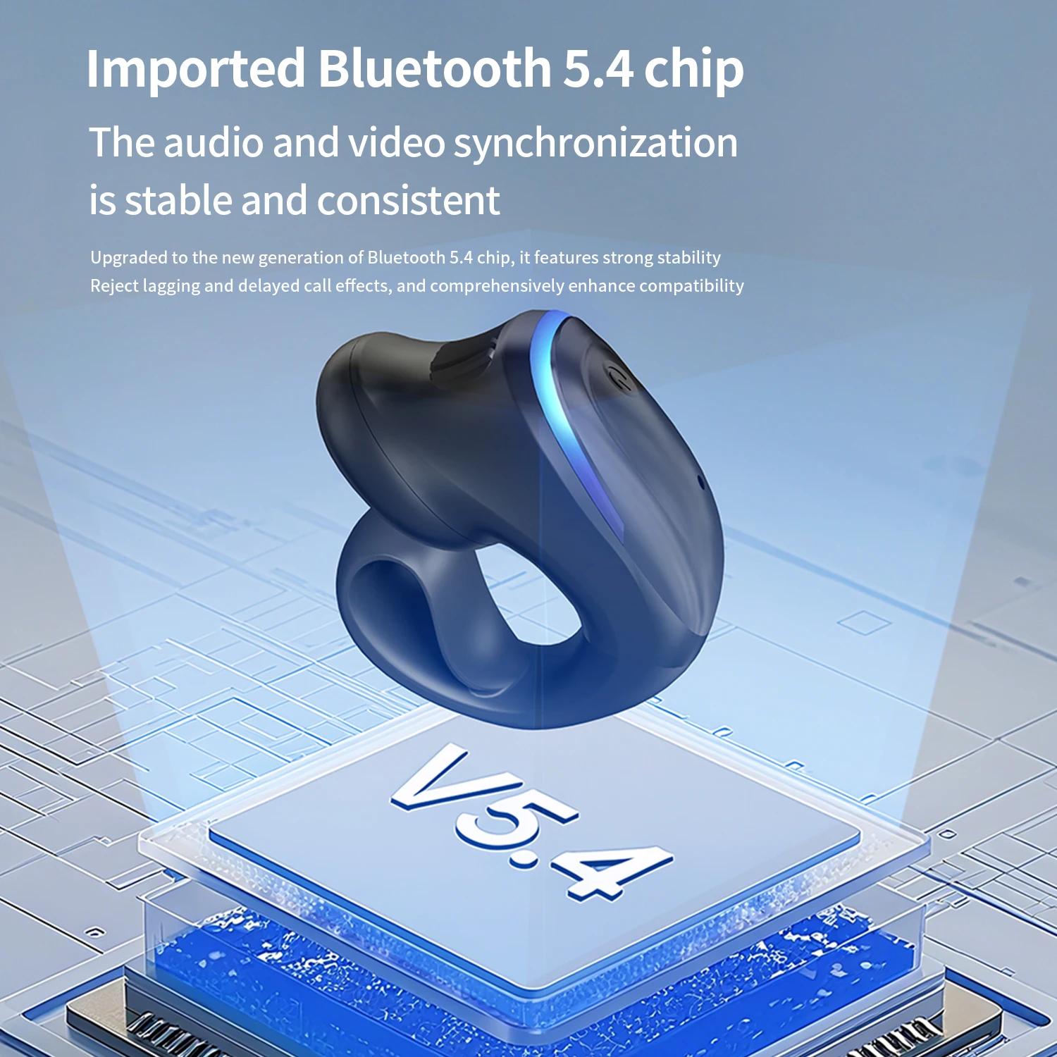 Black Waterproof Bluetooth Earphone with Noise Cancellation 3 Black Waterproof Bluetooth Earphone with Noise Cancellation - Image 3