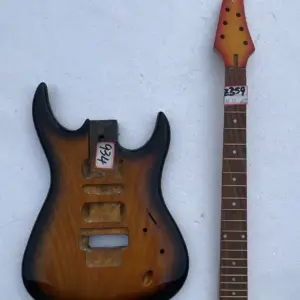 DIY Custom 6 Strings Electric Guitar Tremolo Part Guitarra without Hardwares in Stock Discount Free Shipping