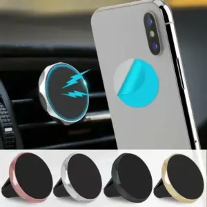 Magnetic Car Phone Holder with Aluminum Frame