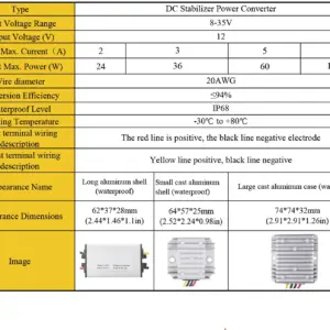12V/24V to 36V/48V Power Converter Module 7 Sa40da9a7a4004b24884ba65cd917c4348