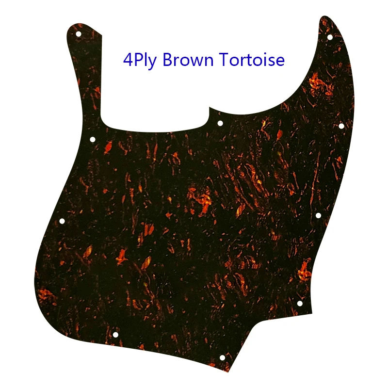 Flame-Patterned Pickguard for 5-String Jazz Bass 8 Flame-Patterned Pickguard for 5-String Jazz Bass - Image 8