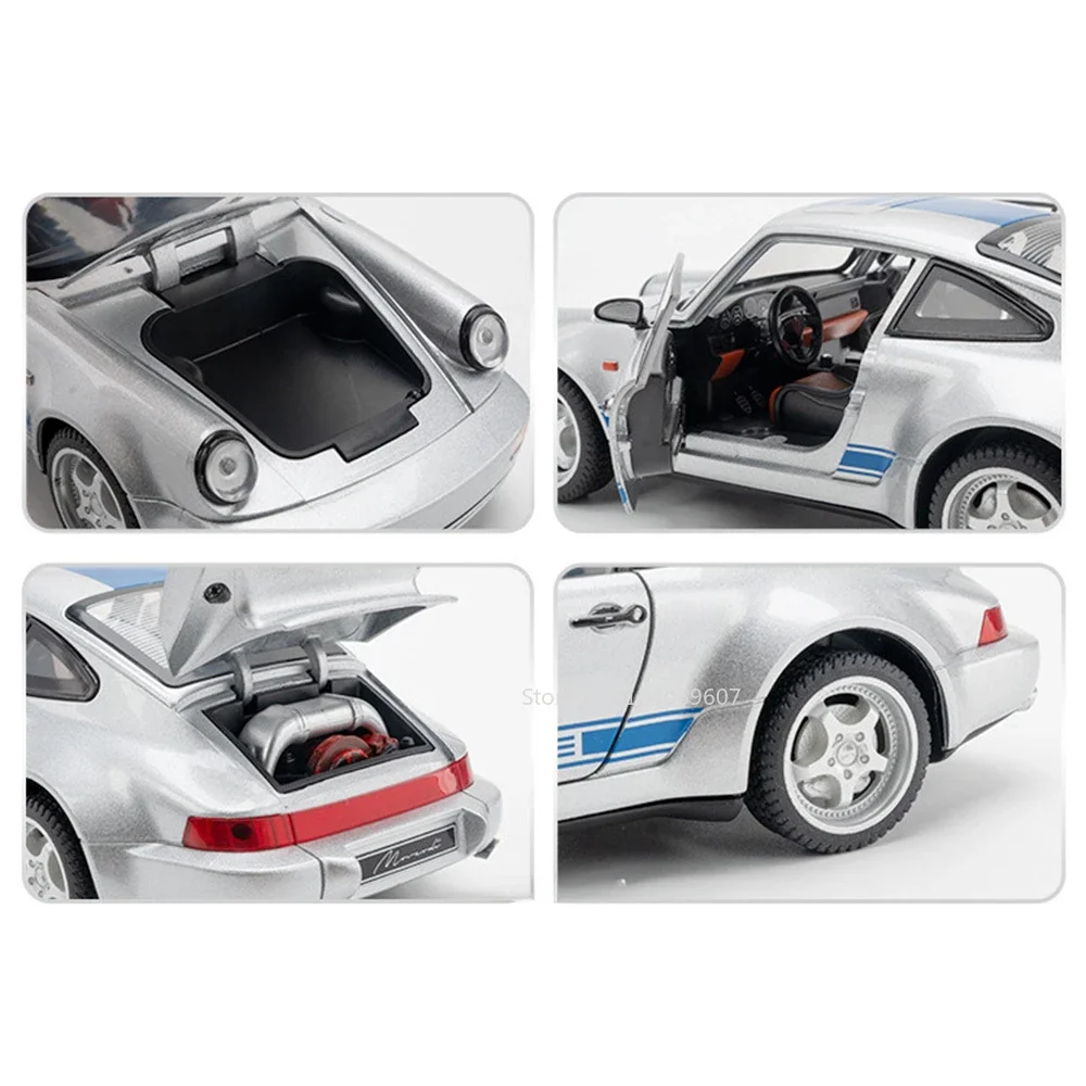 1:24 Scale Miniature Sports Car Model with Sound 3 1:24 Scale Miniature Sports Car Model with Sound - Image 3