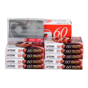Set of 10 D60 Normal Bias Cassette Tapes 7 Sa456d44ee73e46b68179344ad8fa9141U
