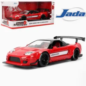 Jada 1:24 Scale 2002 Honda NSX Type-R Sports Car Alloy Metal Car Model Static Collection Decorated Holiday Gifts Toys