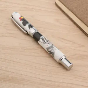 Ceramic Roller Ball Pen with Red Blossoms 9 Sa51002c9a99441659d6877a19644a591O