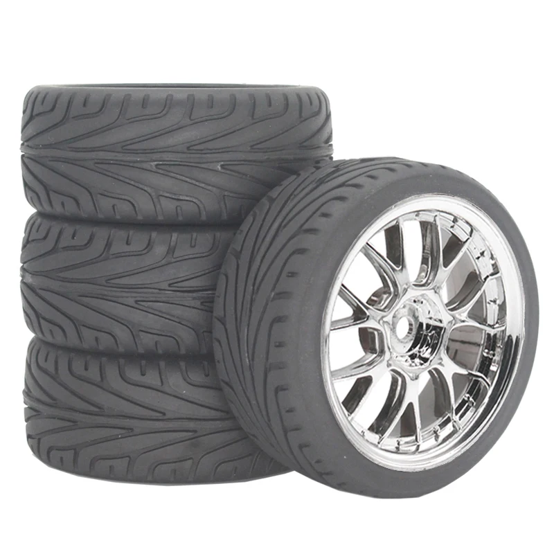 1.9-Inch RC Tire and Rim Set for 1/10-1/14 Scale 6 1.9-Inch RC Tire and Rim Set for 1/10-1/14 Scale - Image 6