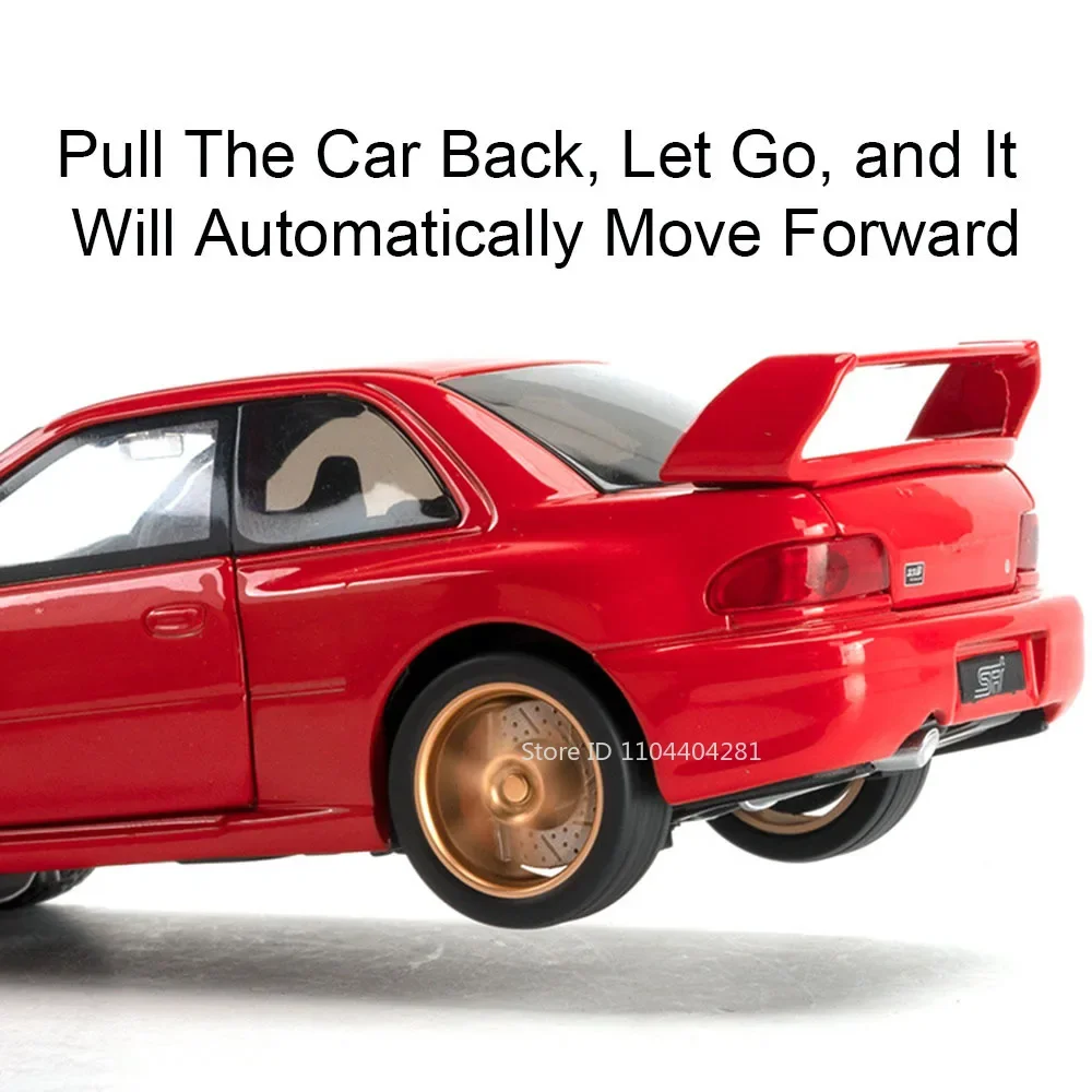 1:32 Scale Subaru Impreza Diecast Model 4 1:32 Scale Subaru Impreza Diecast Model - Image 4