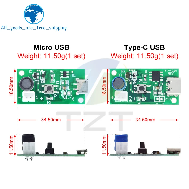 USB Mini Humidifier Kit for Electronics 2 USB Mini Humidifier Kit for Electronics - Image 2