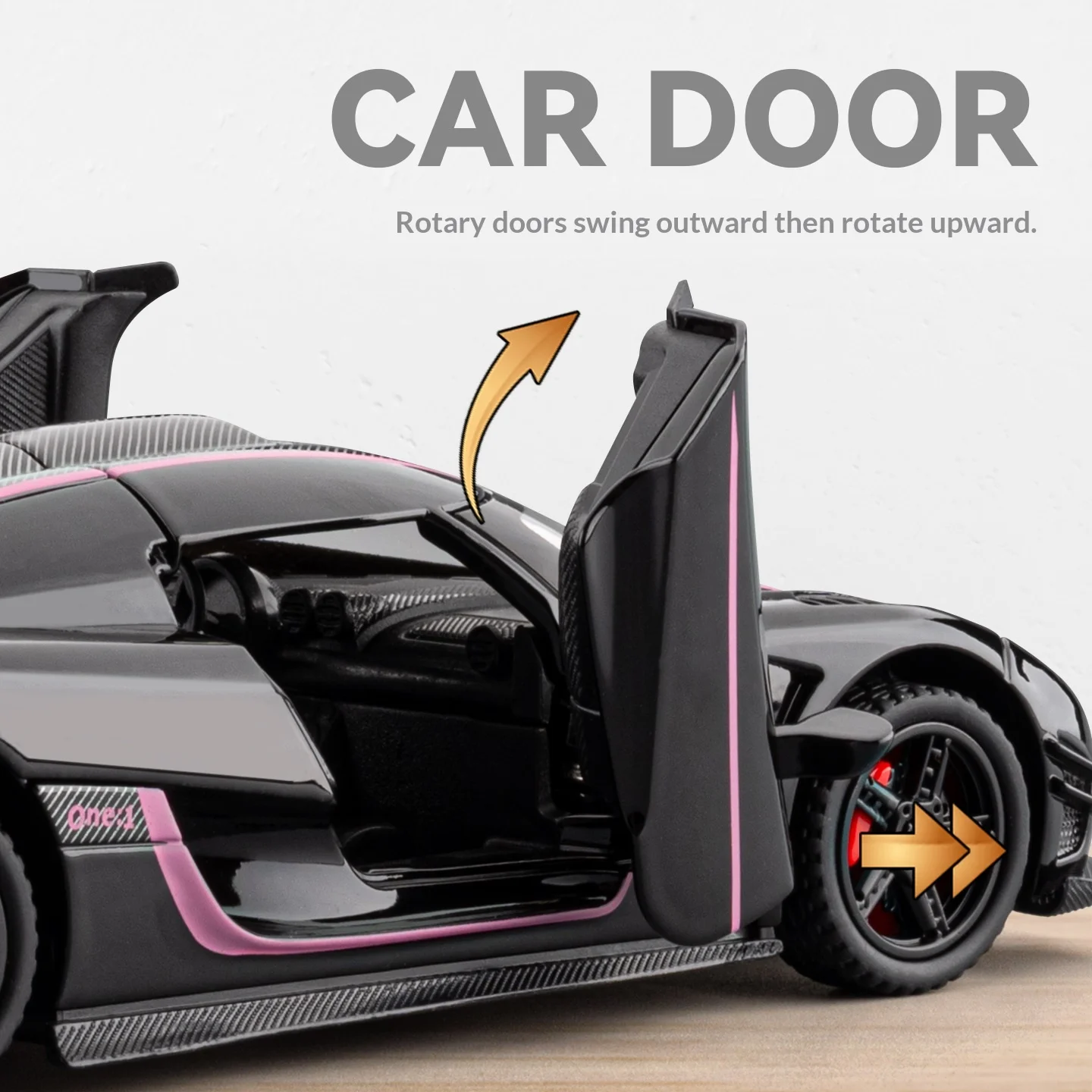 1:32 Koenigsegg One:1 Diecast Model Car 5 1:32 Koenigsegg One:1 Diecast Model Car - Image 5