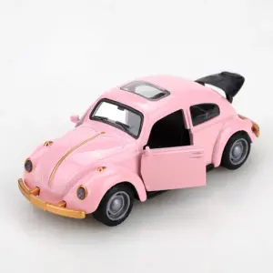 Vintage Volkswagen Beetle Die-Cast Pullback Toy Car 14 Sa6d1594787994fd1a4828b679334f5a6L