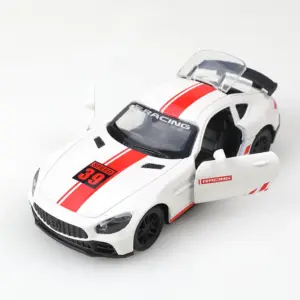 Benz GT 1:36 Diecast Model Car in Grey or White 15 Sa6e3cfa1a5004fe6ab4e17f5911c2990Q