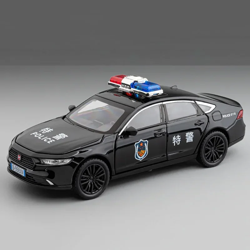 1:32 Scale Honda Police Car Model with Lights 10 1:32 Scale Honda Police Car Model with Lights - Image 10