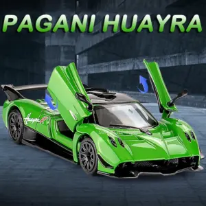 Vibrant Green Pagani Huayra R Model Toy