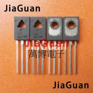 High-Quality Set of 10 BD139 & BD140 Transistors