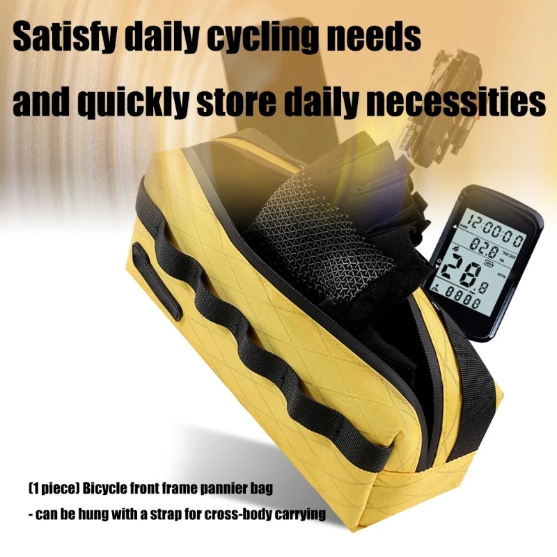 Vibrant Waterproof Bicycle Top Tube Bag 6 Vibrant Waterproof Bicycle Top Tube Bag - Image 6