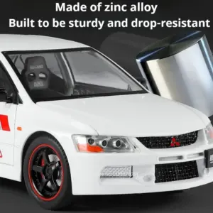 Miniature Mitsubishi EVO9 Car Model 1:24 Scale 13 Sabcc72f8df394b1a9d5f66a06a9d7b08N