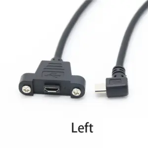 90° Micro USB Extension Cable for Industrial Use 8 Sac483b72aba646efa78e2e8dc5010e46Y