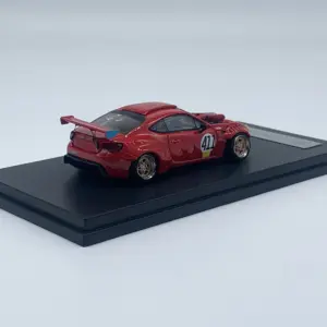 Red 1:64 Diecast Alloy Racing Car Model 7 Sac7bd47c546446b4adac5df00f43fb23x
