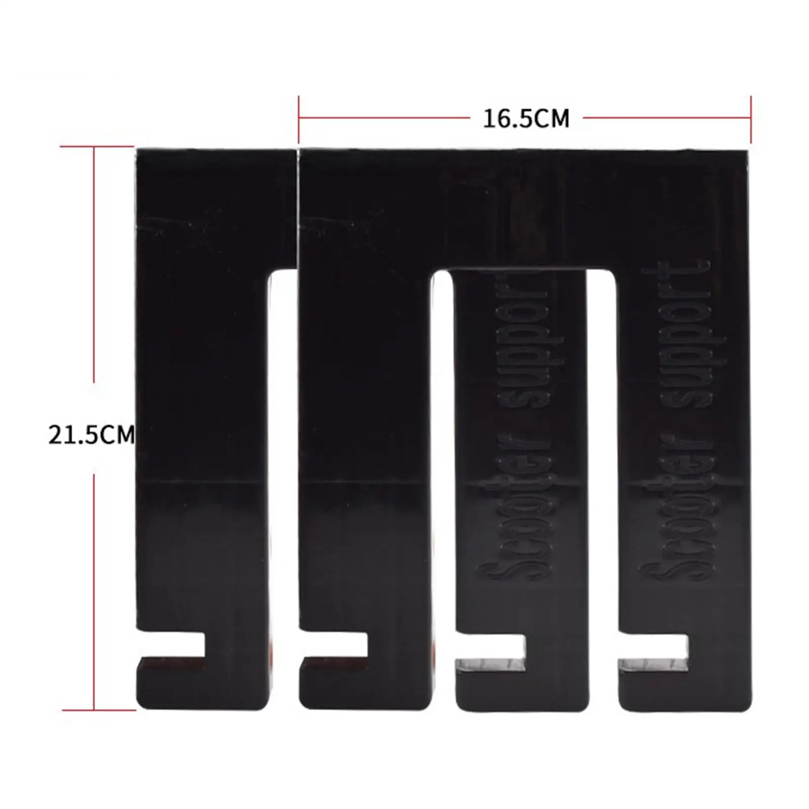 12-Inch Kids' Scooter Stand in Black 6 12-Inch Kids' Scooter Stand in Black - Image 6