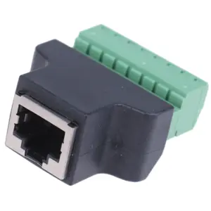 RJ45 to Screw Terminal Adapter for CCTV Systems 9 Saded8ef19d194865a215bb3bc1bba081x