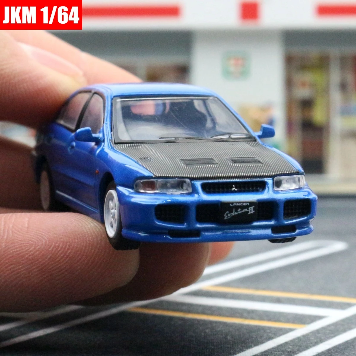 Mitsubishi EVO 3 1:64 Diecast Model Car 4 Mitsubishi EVO 3 1:64 Diecast Model Car - Image 4