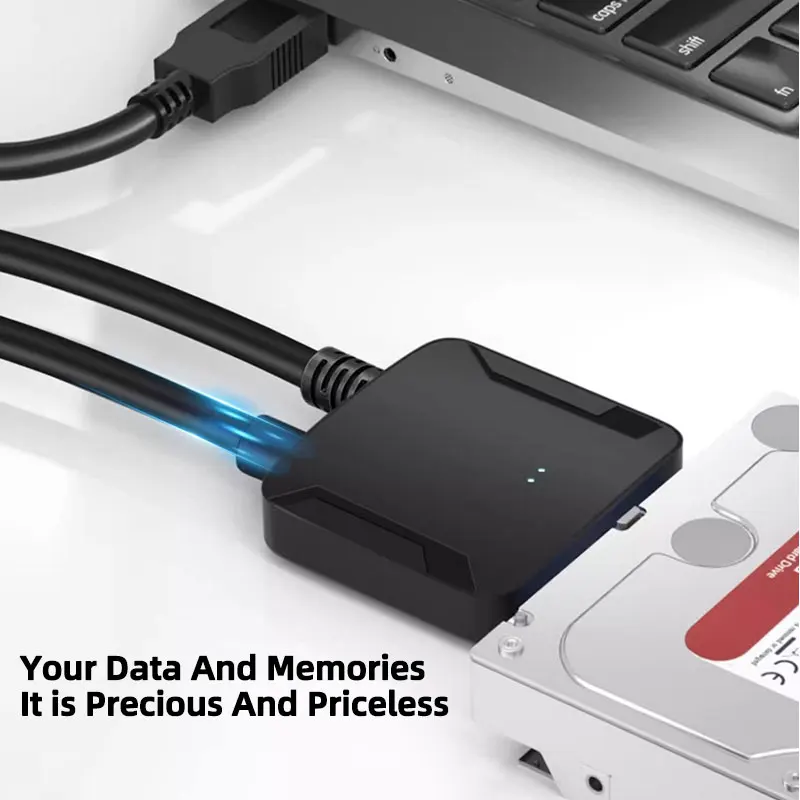 USB 3.0 to SATA III Drive Adapter for 2.5" & 3.5" 2 USB 3.0 to SATA III Drive Adapter for 2.5" & 3.5" - Image 2