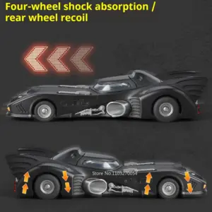 1989 Batmobile Diecast Model Collectible 12 Saf8146a856a44dc49be0f85908f1e2b4z