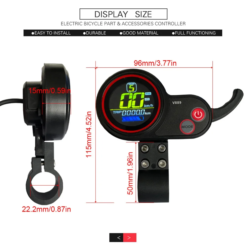 Sine Wave Controller with Display for E-Bikes 3 Sine Wave Controller with Display for E-Bikes - Image 3