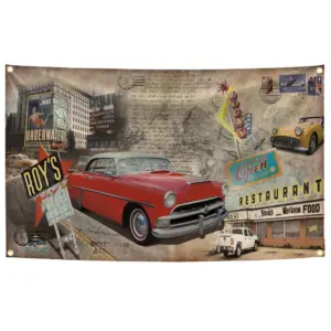US Route 66 Vintage Collage Banner 90x150cm 12 Saff8da3bce2648e3abb1268e59f3c4c8m