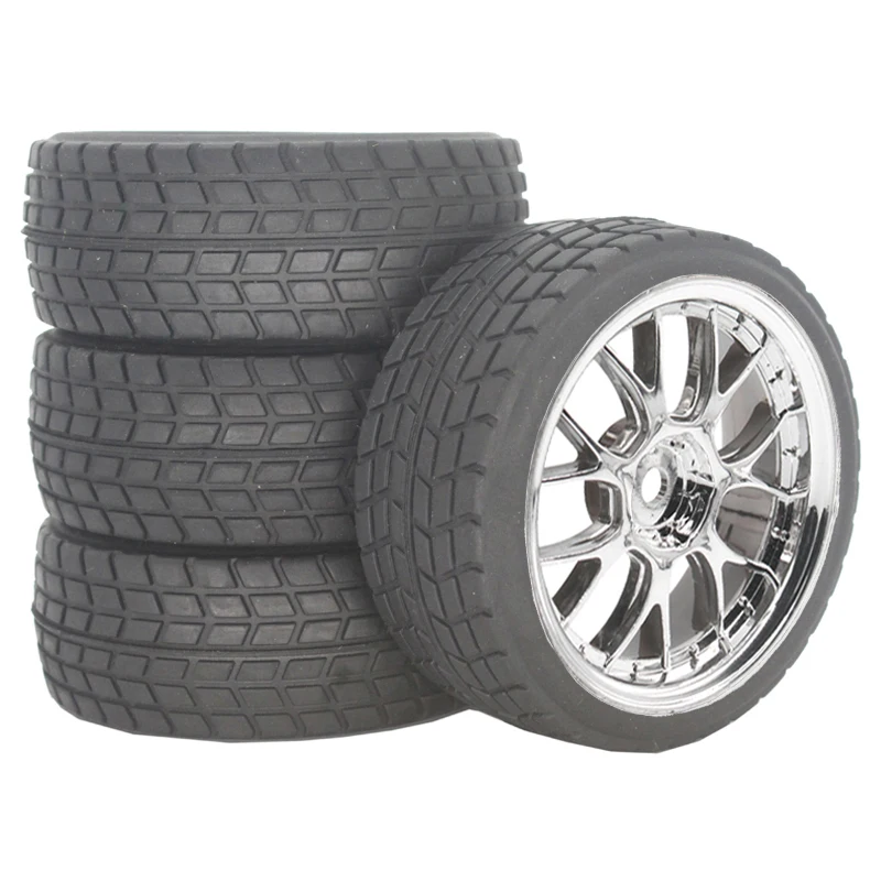 1.9-Inch RC Tire and Rim Set for 1/10-1/14 Scale 9 1.9-Inch RC Tire and Rim Set for 1/10-1/14 Scale - Image 9