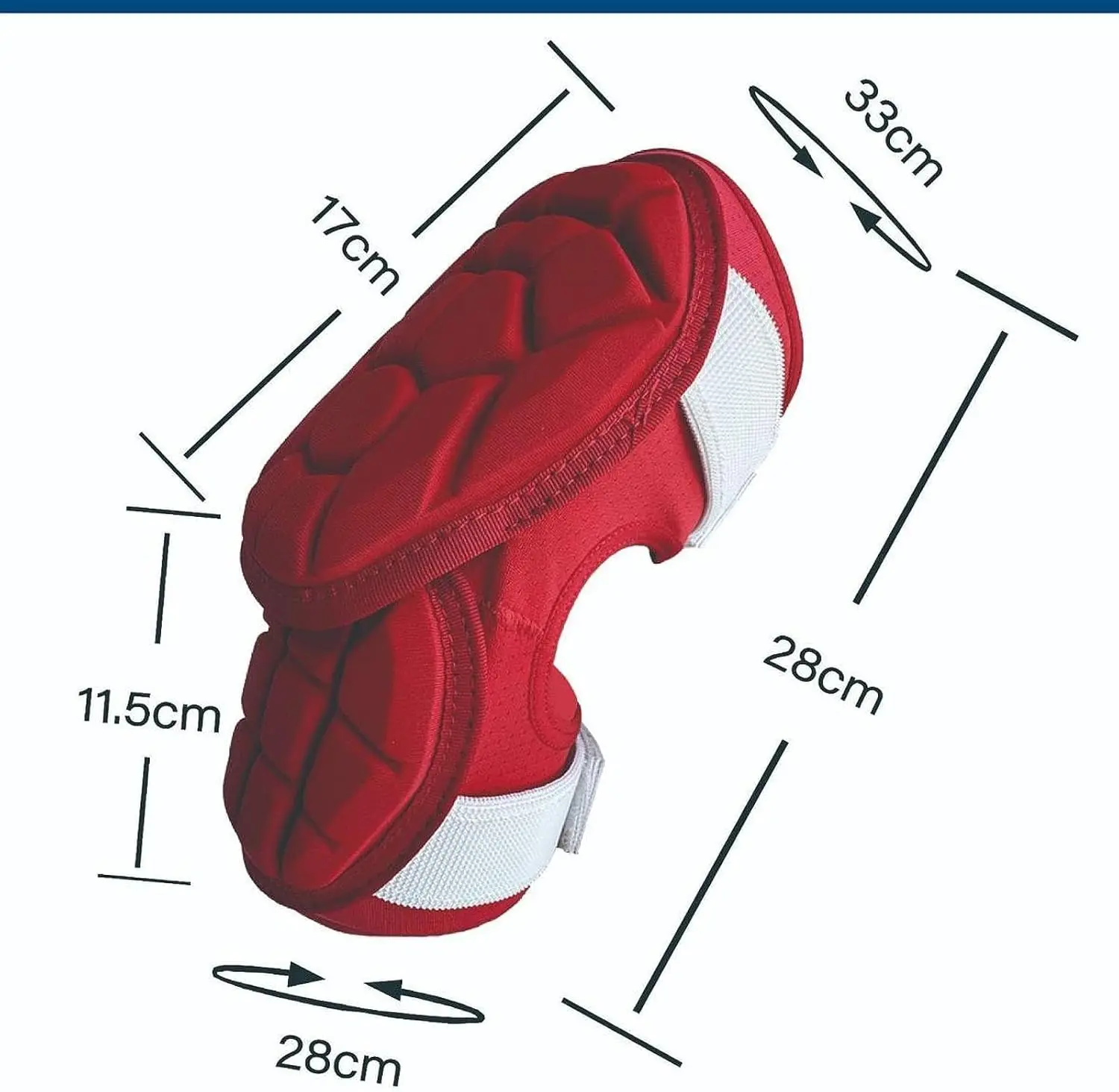 Red Adult Baseball Elbow Pad for Training 5 Red Adult Baseball Elbow Pad for Training - Image 5