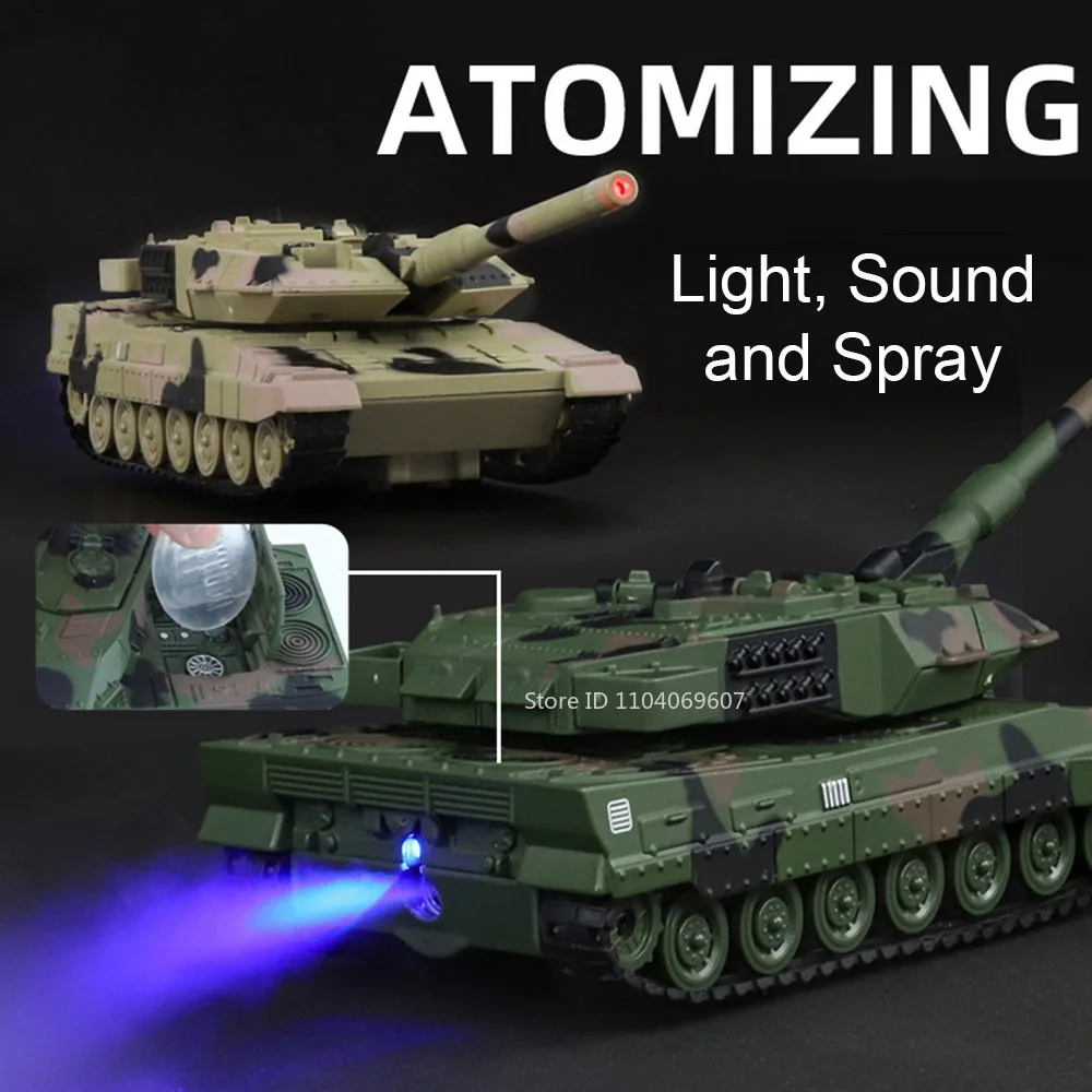 1:32 Scale Military Tank Model with Sound Effects 4 1:32 Scale Military Tank Model with Sound Effects - Image 4