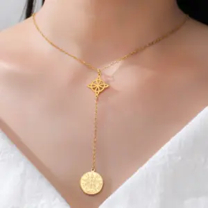 Stainless Steel Tetragrammaton Necklace 15 Sb13f8805e5b8431c977e99a425ba27e8E