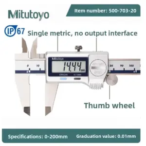 Mitutoyo 300mm Digital Caliper IP67 13 Sb1a231caeb9a497bb5693a53b18efe7er
