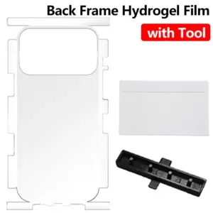 Clear Hydrogel Frame for iPhone 16/17 Series 11 Sb3307330ff32436e8a1146fa3ae99ab8x