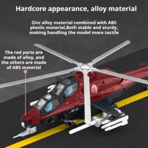 1:52 CAIC Z-10 Military Helicopter Model 13 Sb3ad397fe43f4eaf9ae62d9575c087c2f