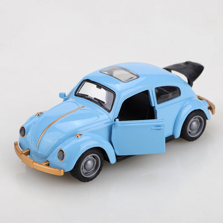 Vintage Volkswagen Beetle Die-Cast Pullback Toy Car 2 Vintage Volkswagen Beetle Die-Cast Pullback Toy Car - Image 2
