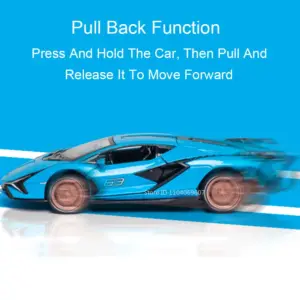 Vibrant Lime Green 1:32 Supercar Model 12 Sb3d2db27846042b1a0550fd4e58618406