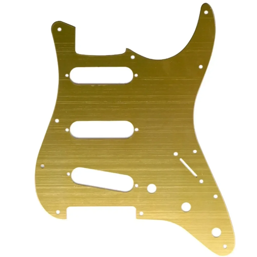 ST-Style Aluminum Metal Pickguard for Electric Guitars 3 ST-Style Aluminum Metal Pickguard for Electric Guitars - Image 3