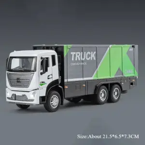 1:32 Alloy Diecast Transport Truck Model 17 Sb3e0e01999cd439cbae1402175b544b7w