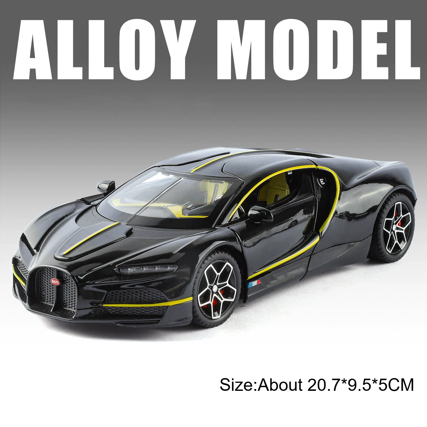 1:24 Alloy Car Model with Lights and Sound 10 1:24 Alloy Car Model with Lights and Sound - Image 10