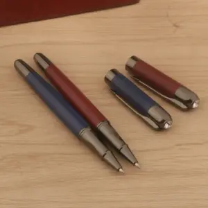 Blue-Grey Metal Ballpoint Pen with 0.5mm Tip 13 Sb43a67c4343a49bea1d20f2a40be1494T