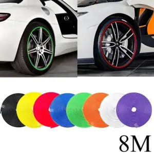 Colorful Car Rim Protector Strips for Wheels